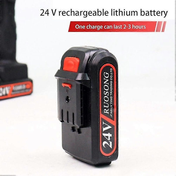 24V Motorsågsbatteri, 24V Litiumbatteri, Elektriska Motorsågstillbehör, 24V Batteri För Mini Elektrisk Motorsåg