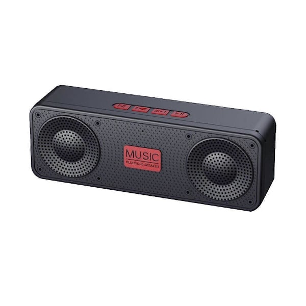 Bärbar FM-radio Trådlös Bluetooth 5.0 TWS Högtalare Mini MP3 Musikspelare Stöd TF-kort U Disk U