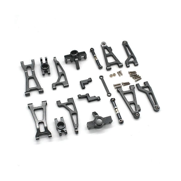Metallupphängningsarm Styrblockssats för HBX 16889 16889A 16890 16890A SG1601 SG1602 1/16 RC-bil