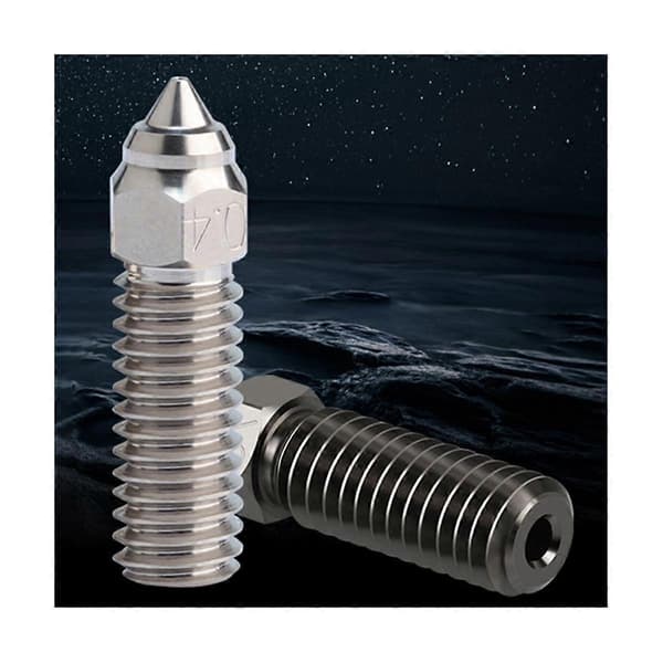 3-pack K1 Munstycksset Härdat Stål 600mm/S Höghastighetsutskrift för K1 / K1 Max / - 3D-skrivare Svart