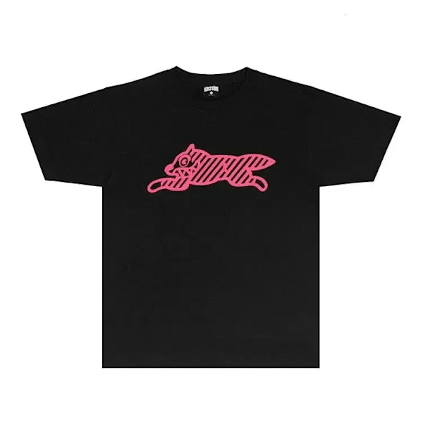 Ny Klassisk Flygande Hund Tryckt T-shirt för Män och Kvinnor Kawaii Kläder Harajuku Y2k Topp Oversized Tröja Street Casual Kläder Auburn L