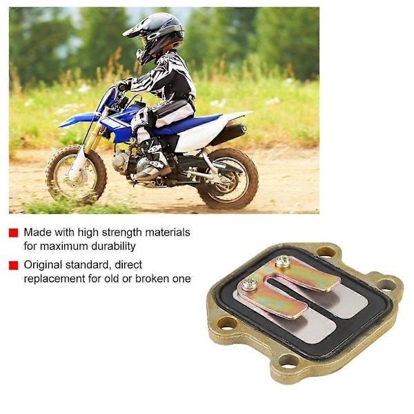 Hållbar Motorcykel Insugningsrörventilsamling för Yamaha PW50 1981-2009