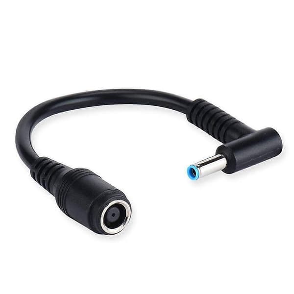 7,4 mm til 4,5 mm DC strømladeromformeradapterkabel for HP Dell