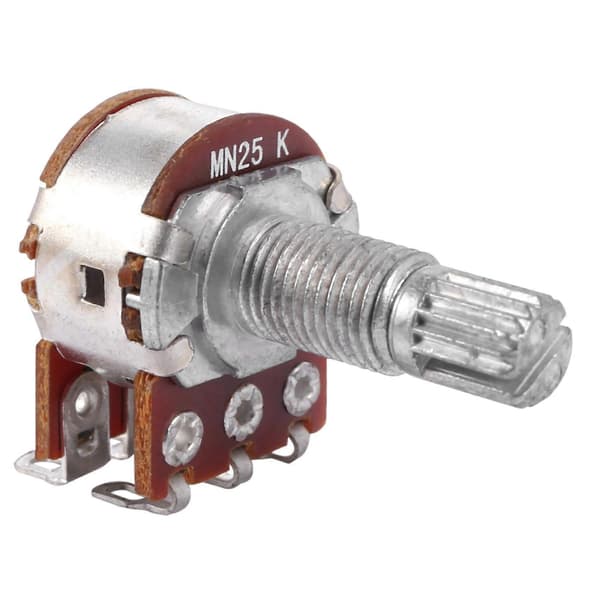 3 st Dubbel Balans Staplade Räfflade Gitarrvolym Tonkontroll Potentiometrar Switch MN2