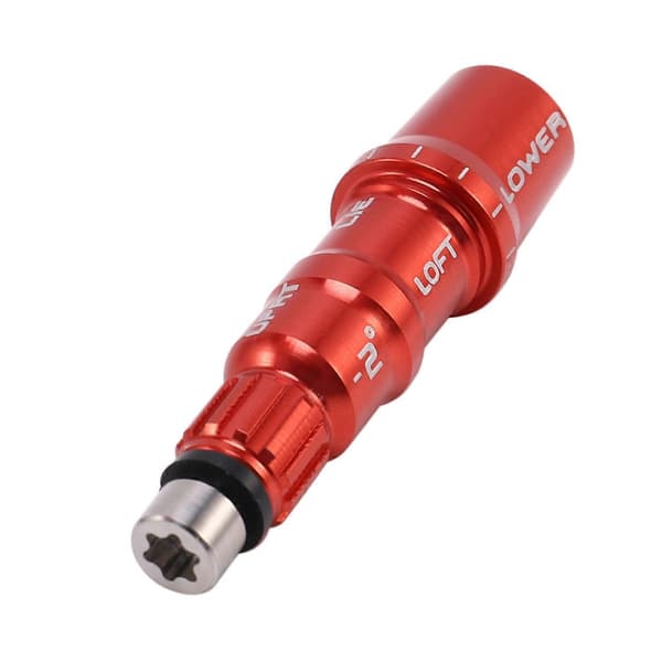 335 RH Golf Adapter Sleeve til SIM, M1, M2, M3, M4, M5, M6 Custom Driver Rød