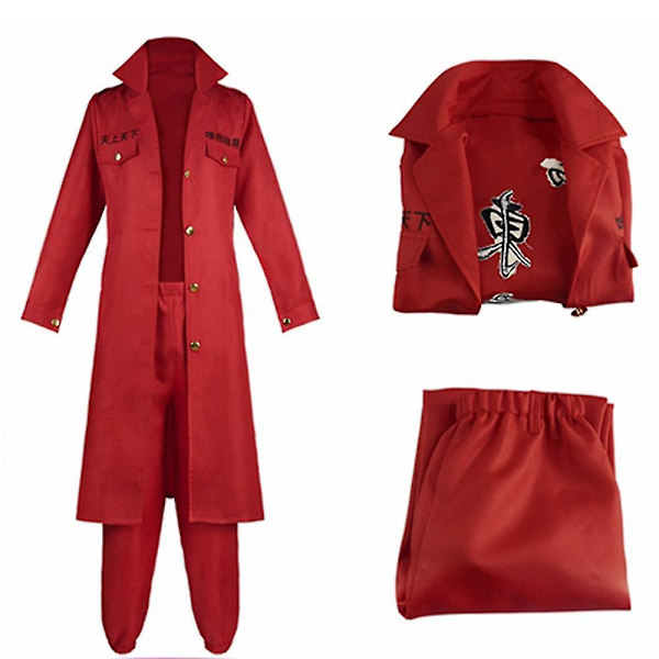 Nopea toimitus Anime Tokyo Revengers Manjiro Sano Cosplay -asu Tokyo Manji Ga black L