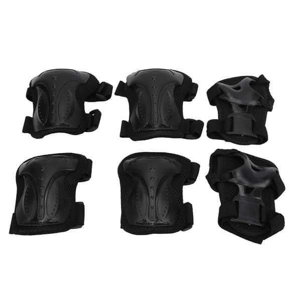 6 st/set Vuxen Skateboard Skyddsutrustning Kit Knäskydd Armbågsskydd Handledsskydd Set