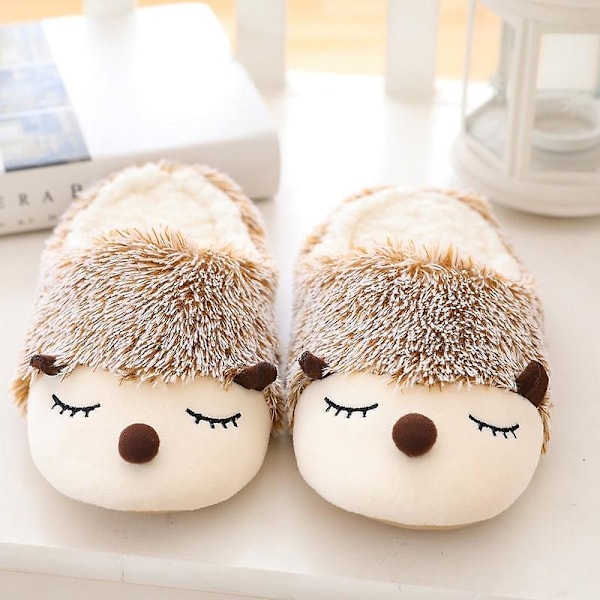 Populär Enhörning Hund Igelkott Söt Plysch Inomhus Varm Vinter Vuxna Unicorn size 36-37