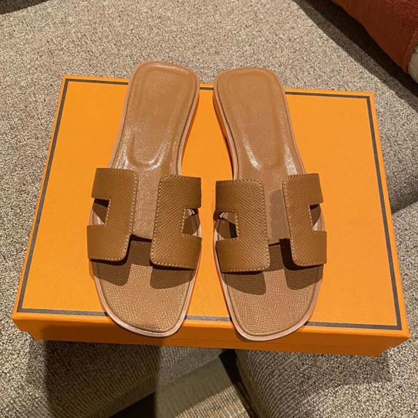 Sexede sandaler dame strand slippers klassiske flade læder dameslippers 11 41