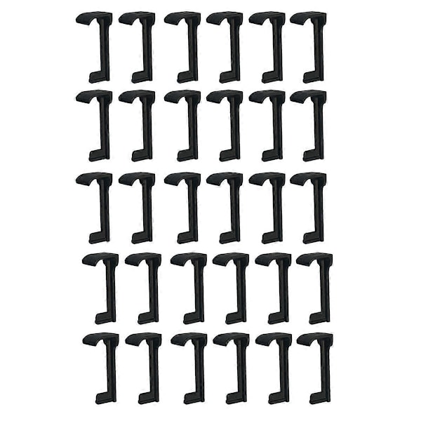 30 stk. 35 mm sidevanddrænclips til solpaneler, PV-modulclips til vanddræn fotovoltaisk panel