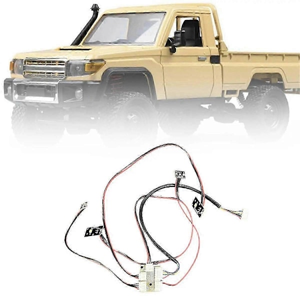 RC Valoliitäntäsarja RC Auto Kääntövalo MN82 1/12 RC Auto DIY Lisävaruste Auto Valoliitäntäsarja
