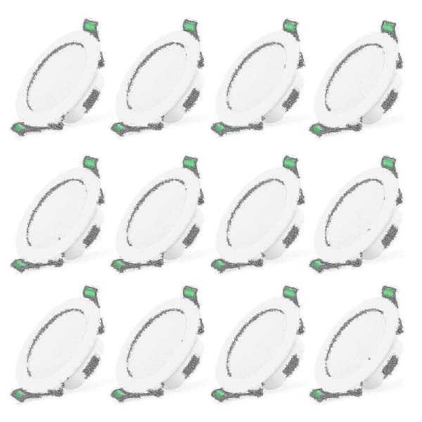 12 st 7W Vit LED Downlight Infällda Taklampor Slim Spot Light