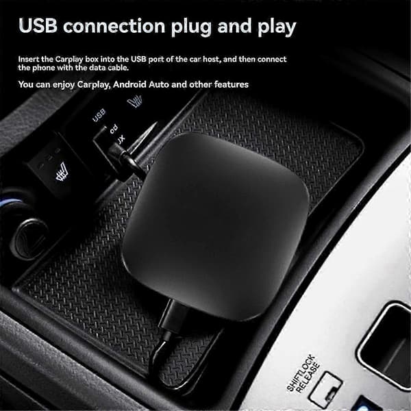 Carplay Ai Boks Trådløs Android Bil Smart Tv Boks Android 13 For 2g+32g