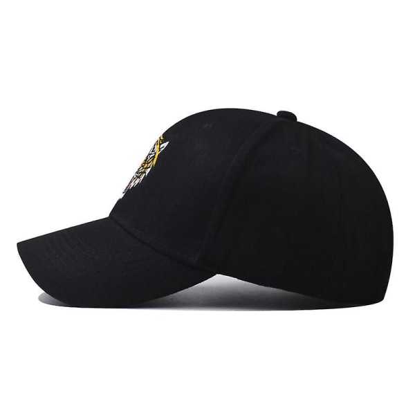 Broderad Tiger Peaked Cap