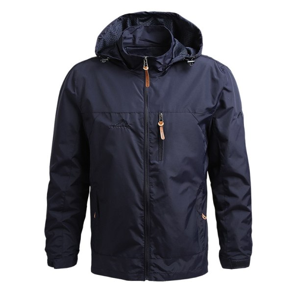 Herre Windbreaker Militær Feltjakke Overfrakke Herre Taktisk Vandtæt Pilotjakke Hættetrøje Herre Jagt Militærtøj Army Green Asian size M