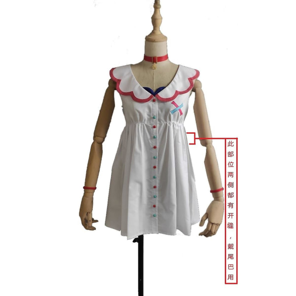 Vtuber Inugami Korone Cosplay Kostyme Kvinner Søte Uniformer Halloween Karneval Youtuber Dress Fancy Anime Antrekk Skreddersydd female XL