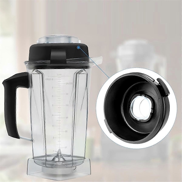 Ersättningslock för Blender 5200 & 5000 Blenderkanna Ersättningsdelar för 64-uns Behållare Blender P