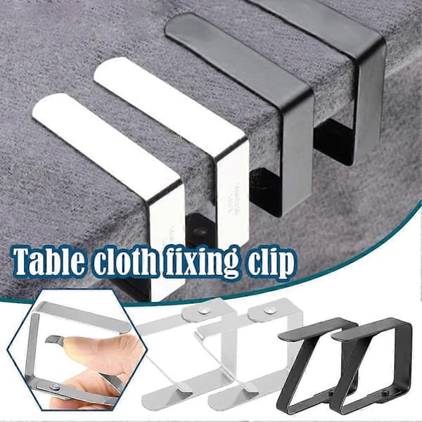 18/36 STK Dugklemmer, Dugklemme i Rustfrit Stål silver 36pcs