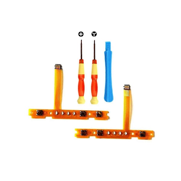 SL-painikkeen joustokaapeli JoyCon NS L/R -peliohjaimelle ruuvimeisselityökalulla