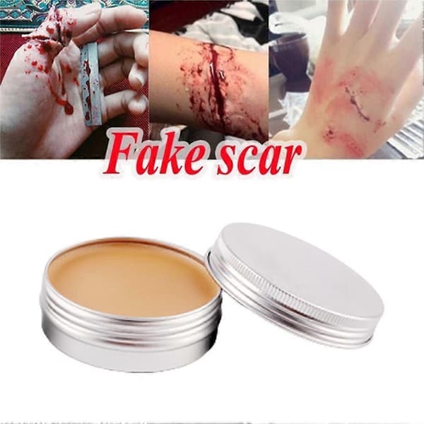 Falsk ar voks Simuleret ar makeup voks specialeffekter kosmetik Ljus hy 50g