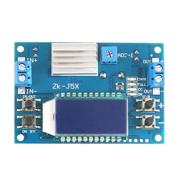 Justerbar Step-Down Buck Strömmodul 4.5A Justerbar Konstant Spänning Konstant Ström med LCD Di