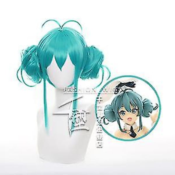 New Trend V:s Miku Hatsune Miku Bunny Girl Cos Wig White Rabbit Ver. Anime Vocaloid Halloween Stage Costume Cosplay Anime Costume Rekvisita