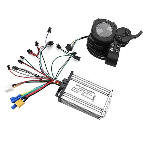 Elektrisk Scooter 36V-60V 25A Børsteløs Controller+36V-72V MA01 LCD Display til 6 Rør Universal Con