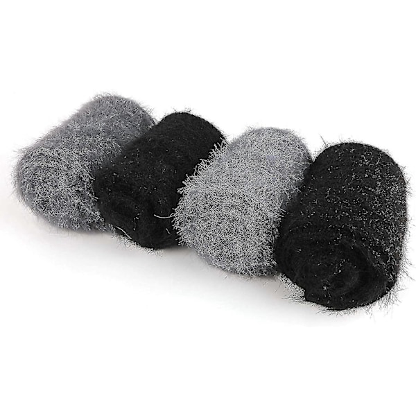 2 par fluffiga ankelbensvärmare, stickade virkade benvärmare för damer, knähöga benvärmare