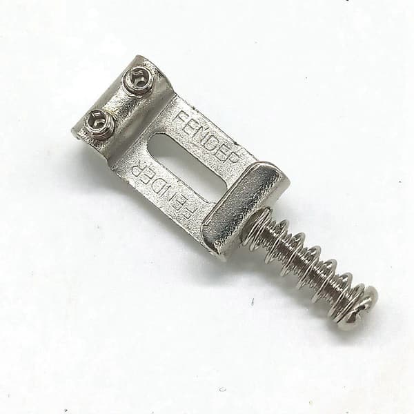 60 Roller Bridge Pull String Code Elektrisk Gitar Saddle for Elektrisk Gitar Tilbehør Sølv