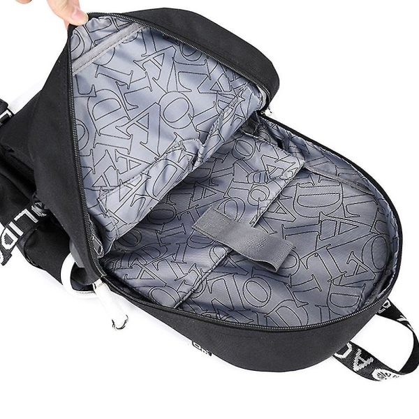 Venom Fashion Trykt USB Skoletaske til Unge (2-114) Color-9