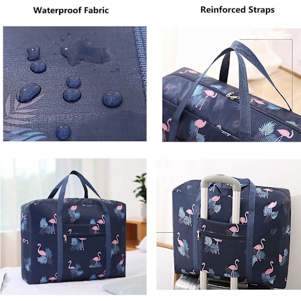 Vanntett Sports Duffel Weekendbag Sammenleggbar Reiseveske For Kvinner