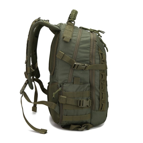 Camping ryggsekk Vanntett Fotturer Fiske Jakt Bag Militær Taktisk Fjellklatring Ryggsekk Outdoor Bag Green 2 straps