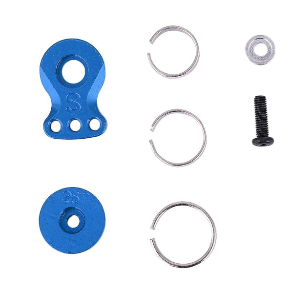 25T buffert metall stål ringväxel arm för 1/10 1/8 RC fordon (s