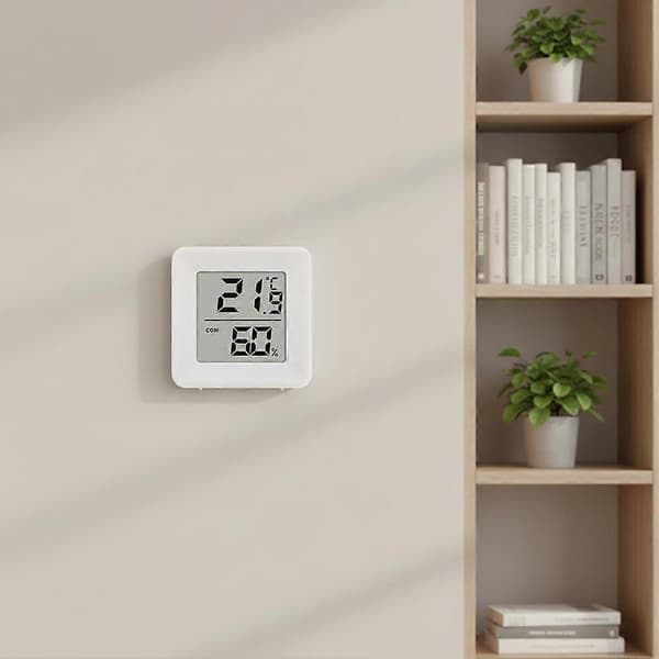 Inomhustermometer Hygrometer, Mini Hög Noggrannhet Digital Inomhus Hygrometer Termometer
