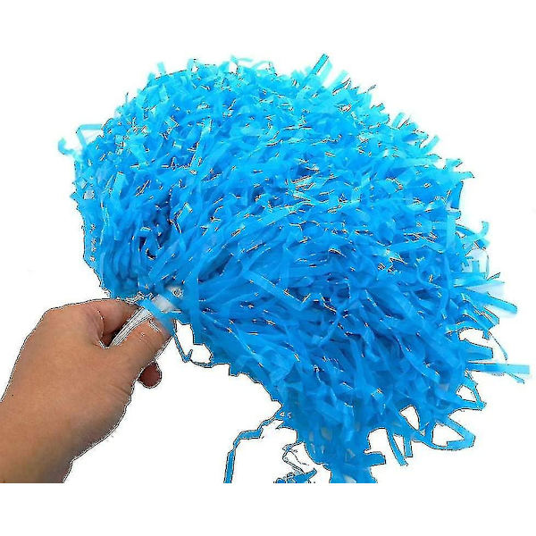Cheerleading Pom Poms, 2 stk. Cheerleader Håndblomster Squad Cheer Mote Cheer Kostyme Tilbehør green