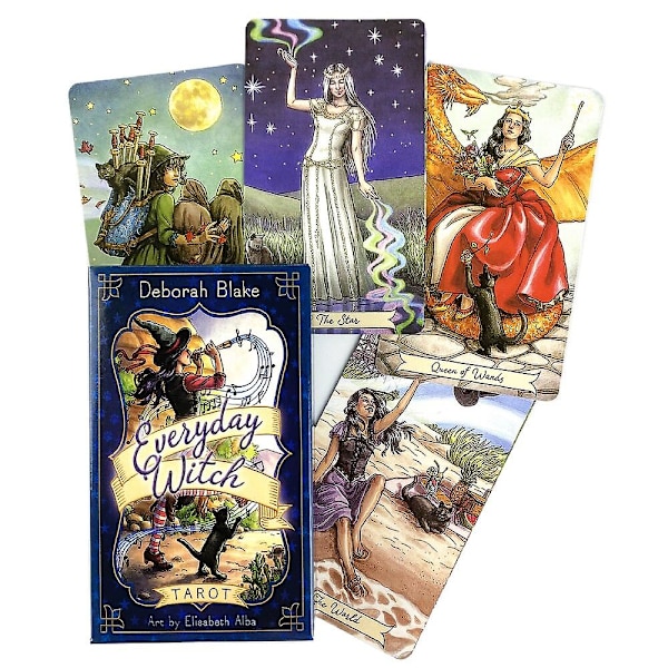 Okkult tarotkort spåsæt dæk orakel brætspil Tt32