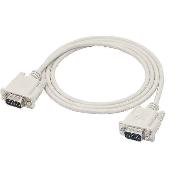 15-nastainen uros DB 9 -nastainen adapterikaapeli RS232-VGA-muunnoksella tietokoneille, tulostimille ja skannereille