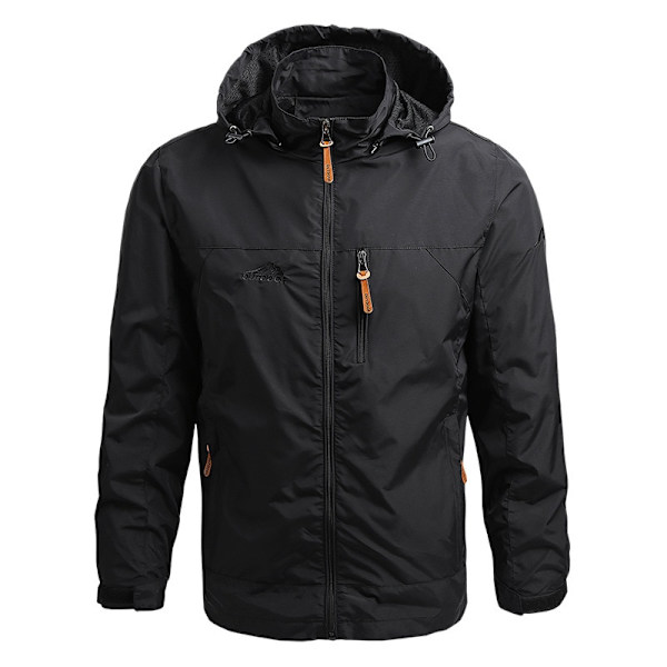 Herre Windbreaker Militær Feltjakke Overfrakke Herre Taktisk Vandtæt Pilotjakke Hættetrøje Herre Jagt Militærtøj Army Green Asian size 4XL