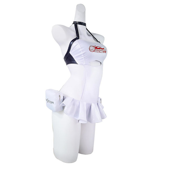 Uusi Trend Vorallme Hatsune Miku Cosplay-asu Racing Lady Hatsune Miku -asu M