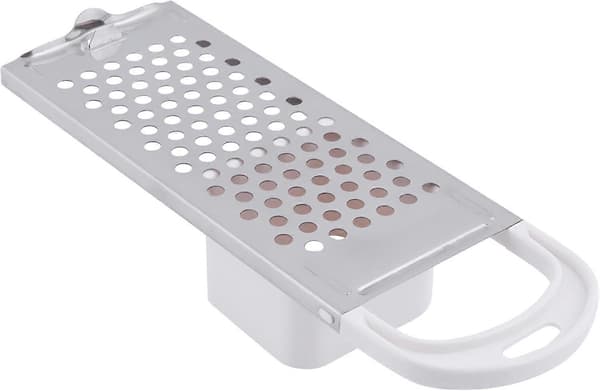 Hicook Spaetzle Maker i rustfritt stål, Spaetzle Noodle Dumpling Maker med sikkerhetsskyver