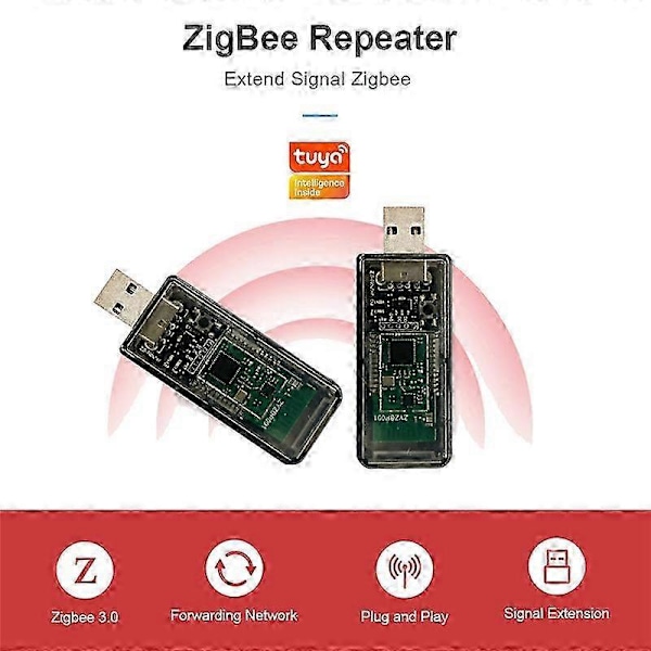 Zigbee USB-forlænger til Tuya Home Assistant ZigBee 2MQTT Tasmota-enhed