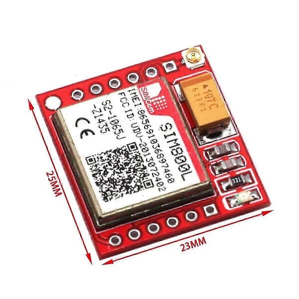 GPRS GSM Modul Kerne Quad-Band TTL Seriel Port IPX Interface PCB Antenne Micro-SIM Kort til Smartphone