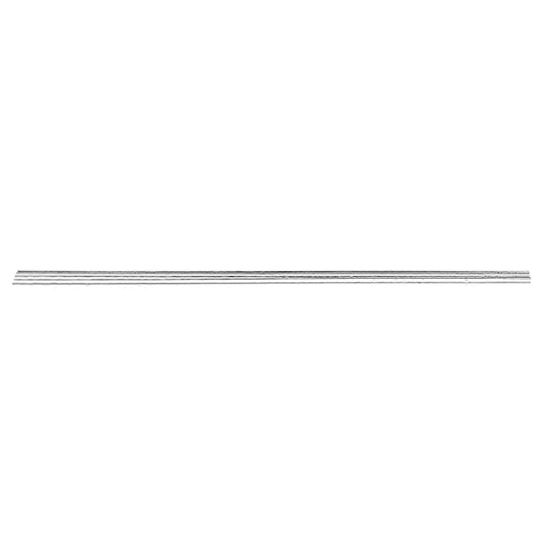 5 kpl 500 mm x 2 mm ruostumattomasta teräksestä valmistettu liikeakseli pyöreä tanko