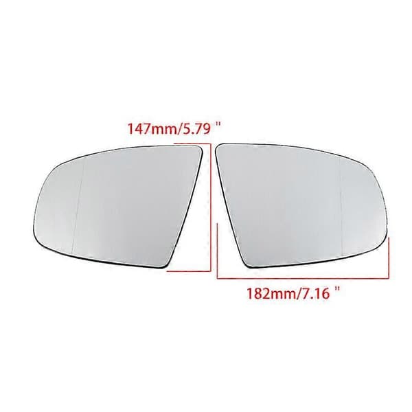 Venstre Side Bakspejl Sidespejl Glas Opvarmet + Justering til X5 E70 2007-2013 X6 E71 E72 20