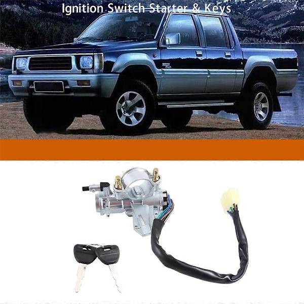 Tændingslås og nøgler til L200 2.4L 2.6L 1986-1994 MB894755 MB-894755