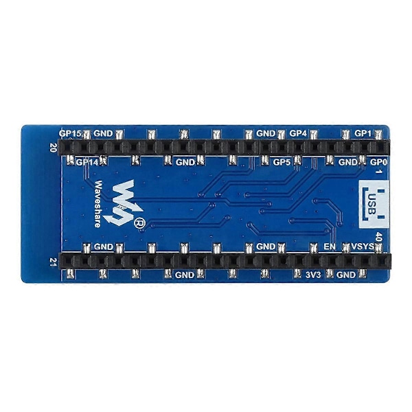ESP8266 WiFi-modul för Pico, expansionsmodul kontrollerad via UART AT