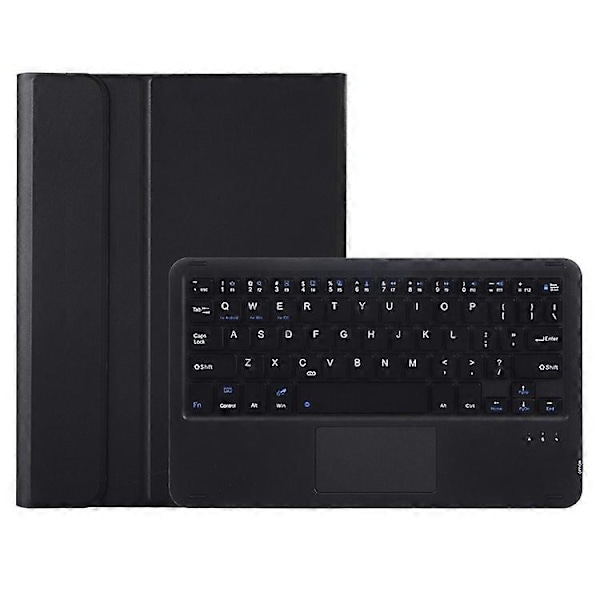 A0N7-A Kompatibel med Xiaomi Pad 6 / Pad 6 Pro PU Lær Tablet Case Slim Folio Stativdeksel med Touchpad Avtakbart Tastatur Black
