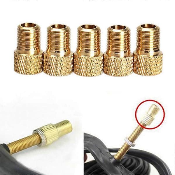 Presta till Schrader ventiladapter 15 mm metallpumpanslutning