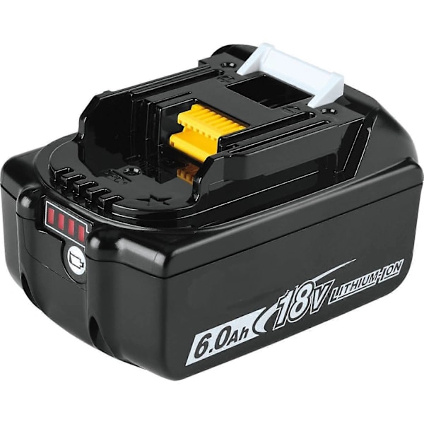 6.0 Ah Erstatningsbatterier til Makita 18 V, Kompatibel med Makita 18 V Batteriværktøj Erstatning for Makita Batteri