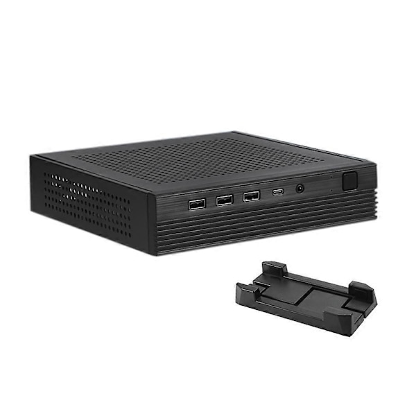TX06 Mini HTPC ITX Kabinett Typec Stasjonær Bakmontert Mini Chassis